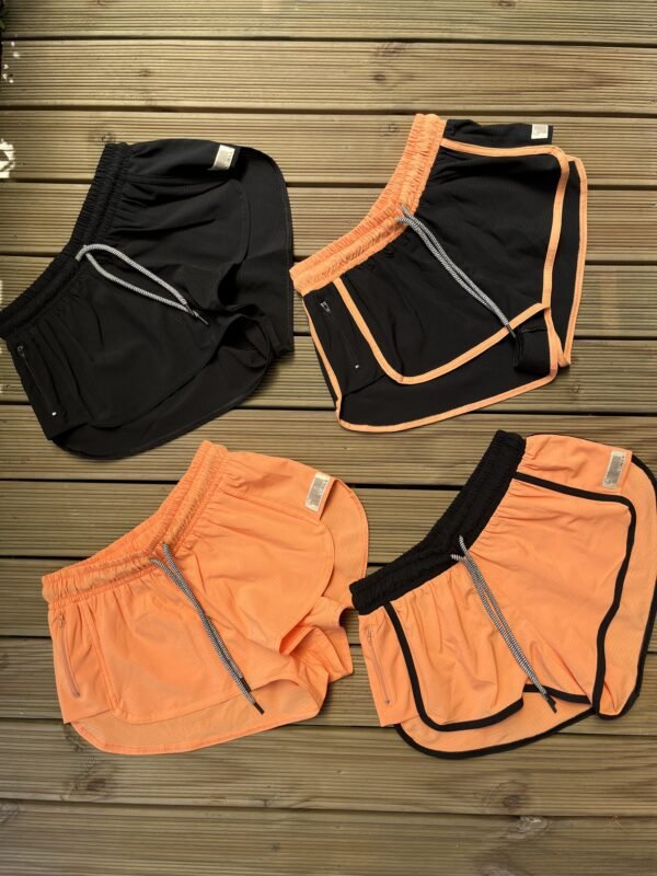 Short Sport Preto/Laranja - Imagem 9