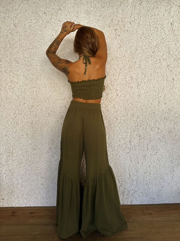 Calça Thaís Militar/Muffin/Preto - Imagem 12