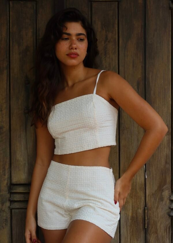 Cropped Marina Off White