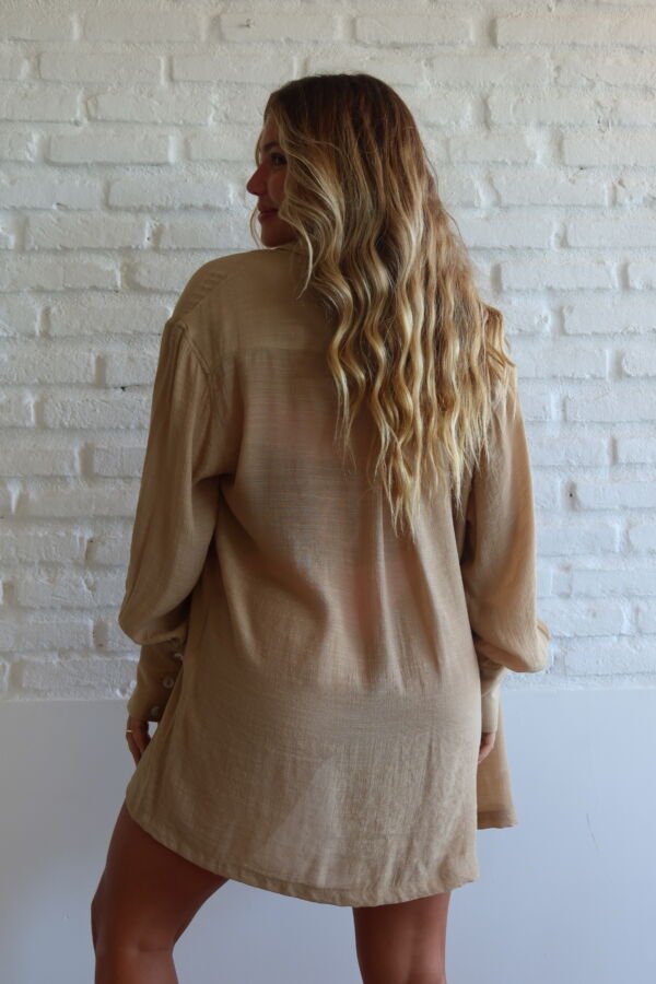 Chemise Lia Rosa/Areia - Imagem 8