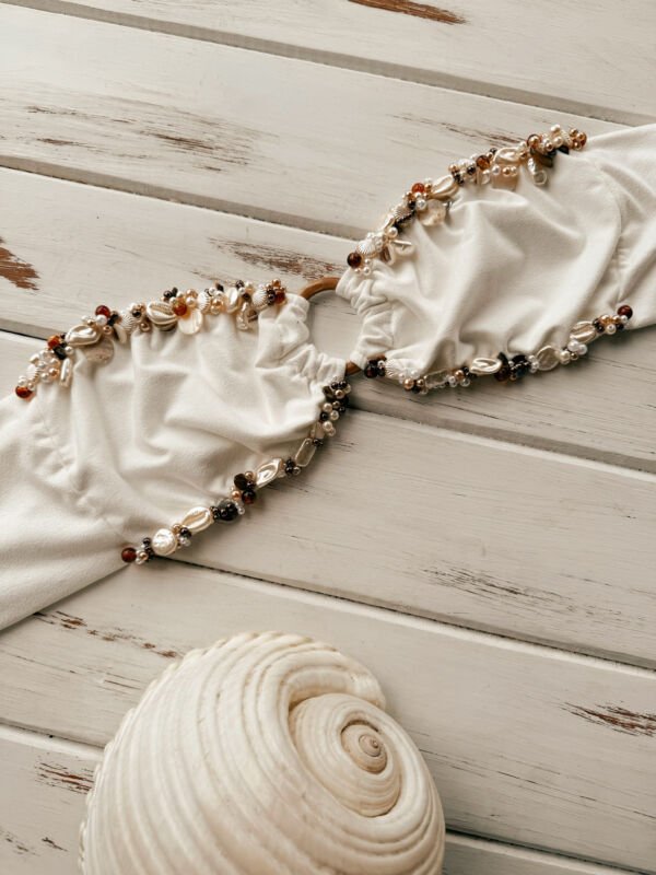 Top Sereia Off White/Conhaque - Imagem 14