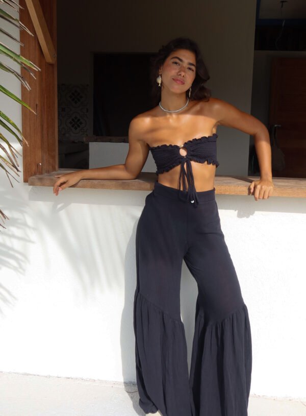 Calça Thaís Militar/Muffin/Preto - Imagem 3