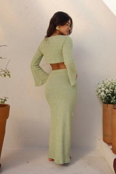Saia Stella Flame/Matcha - Imagem 4